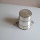 Vintage ice or champagne bucket in silver metal