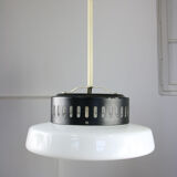 Large Danish Opaline Ceiling Lamp