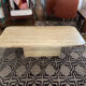 Travertine coffee table in the 70s