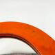 Ceramic mirror with "orange" glaze, 1960s