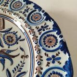 Portuguese earthenware footed dish – Outeiro Águeda – signed