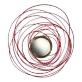 Pelote mirror by herve van der straeten