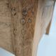 Antique 19th century French farmhouse oak coffee table