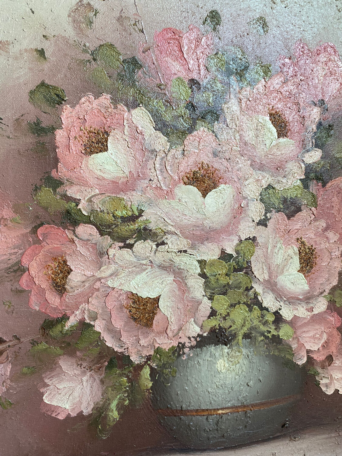Still life with bouquet of flowers