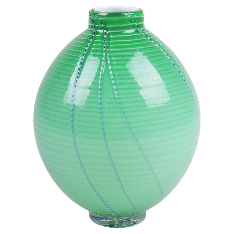 Mid-Century Vase in Glass, Czech, 1960s