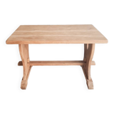 Solid oak monastery table