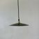 Old suspension industrial enamelled green 24 cm