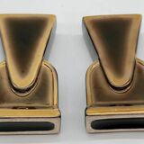 Paire de cassolettes/vases de style Art Déco