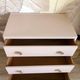Vintage chest of drawers revisited in old powder pink