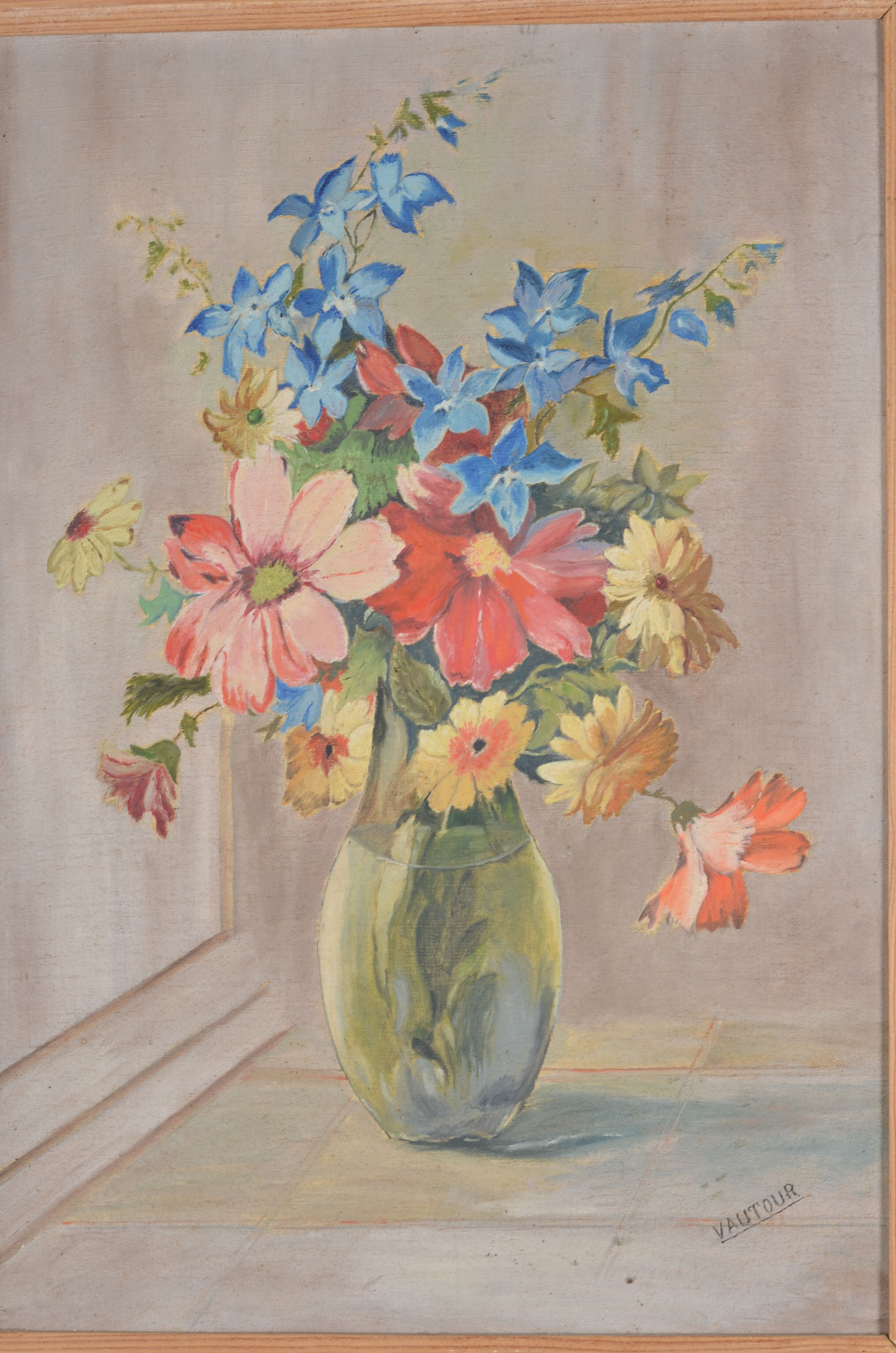 Still life bouquet of flowers