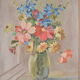 Still life bouquet of flowers