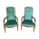 Paire de fauteuils voltaire