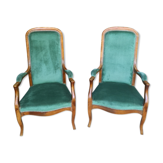 Voltaire armchairs