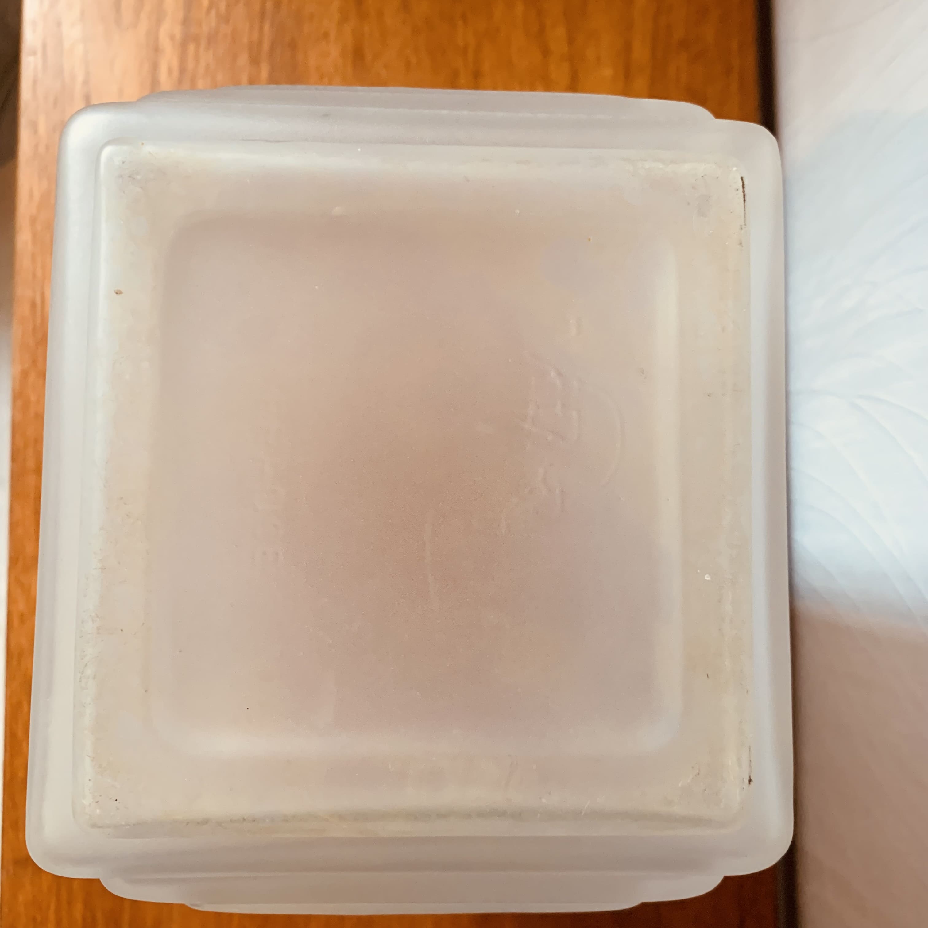 Ancienne paire de grand vase art deco verre depoli signé