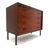 Mid-Century Modern Wooden Chest of Drawers, Italy, 1960s