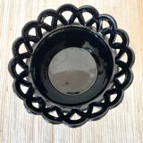 Pot en opaline noire