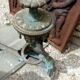 Large Front Fireplace Bronze 49cm 11kg - Marked DB 539 - Bar 113cm