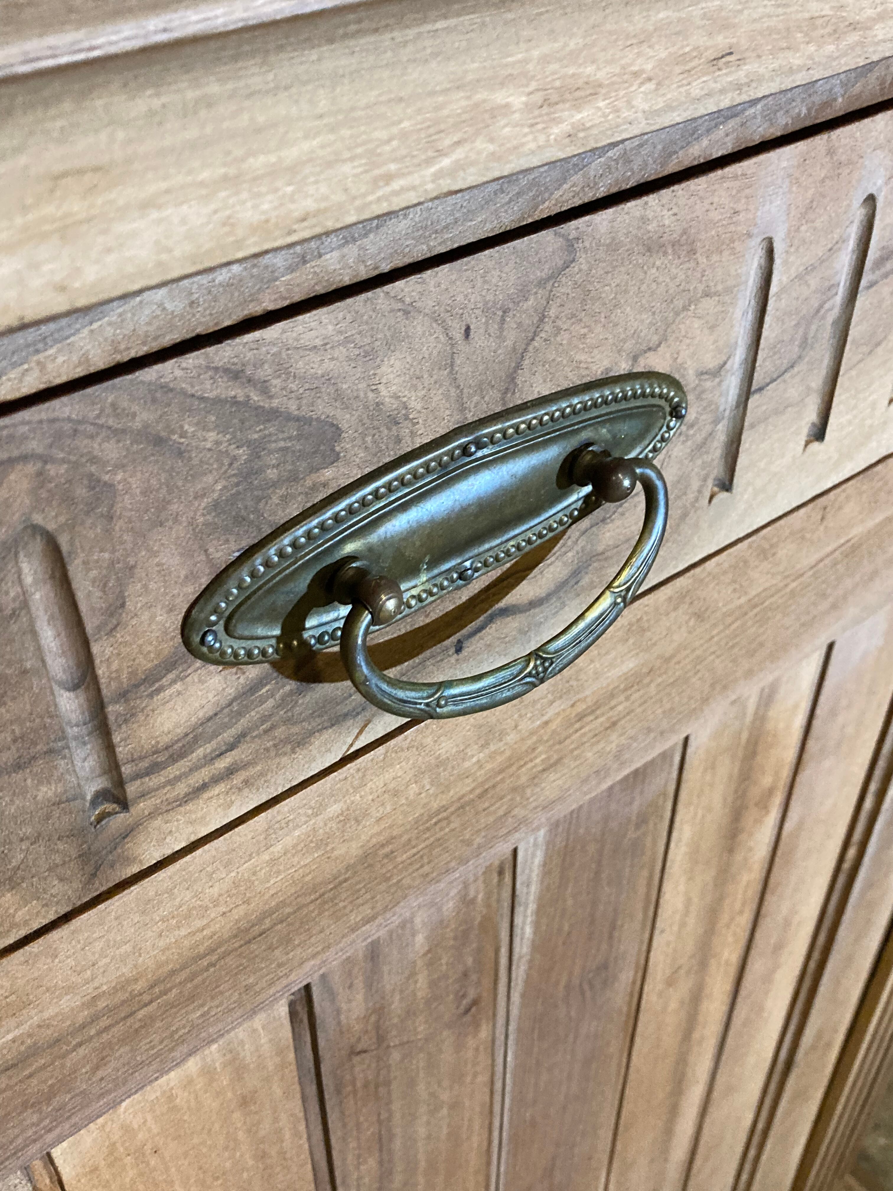 Sideboard 2 doors, 2 drawers natural