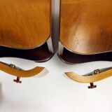 Art Deco Bedside Tables By Jindřich Halabala For Up Závody, 1930s