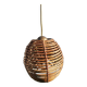 Ball rattan pendant light