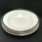6 hollow plates XIX century Villeroy and Boch