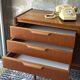 Vintage Scandinavian teak sideboard, 1960.