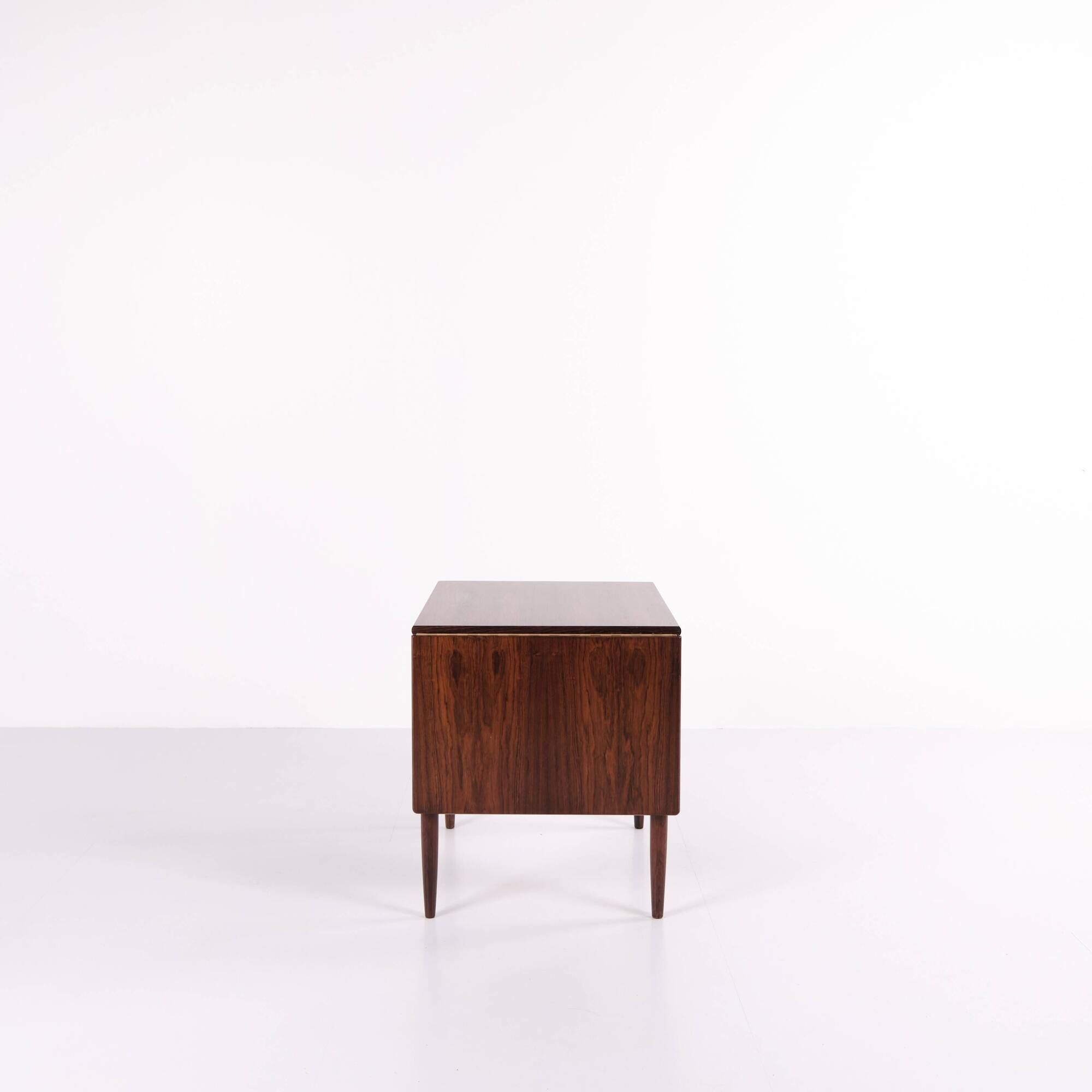 Foldable sewing table with drawer - Rosewood - Johannes Andersen - Silkeborg Furniture Factory - 1960s