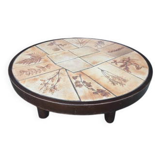 Valauris round coffee table