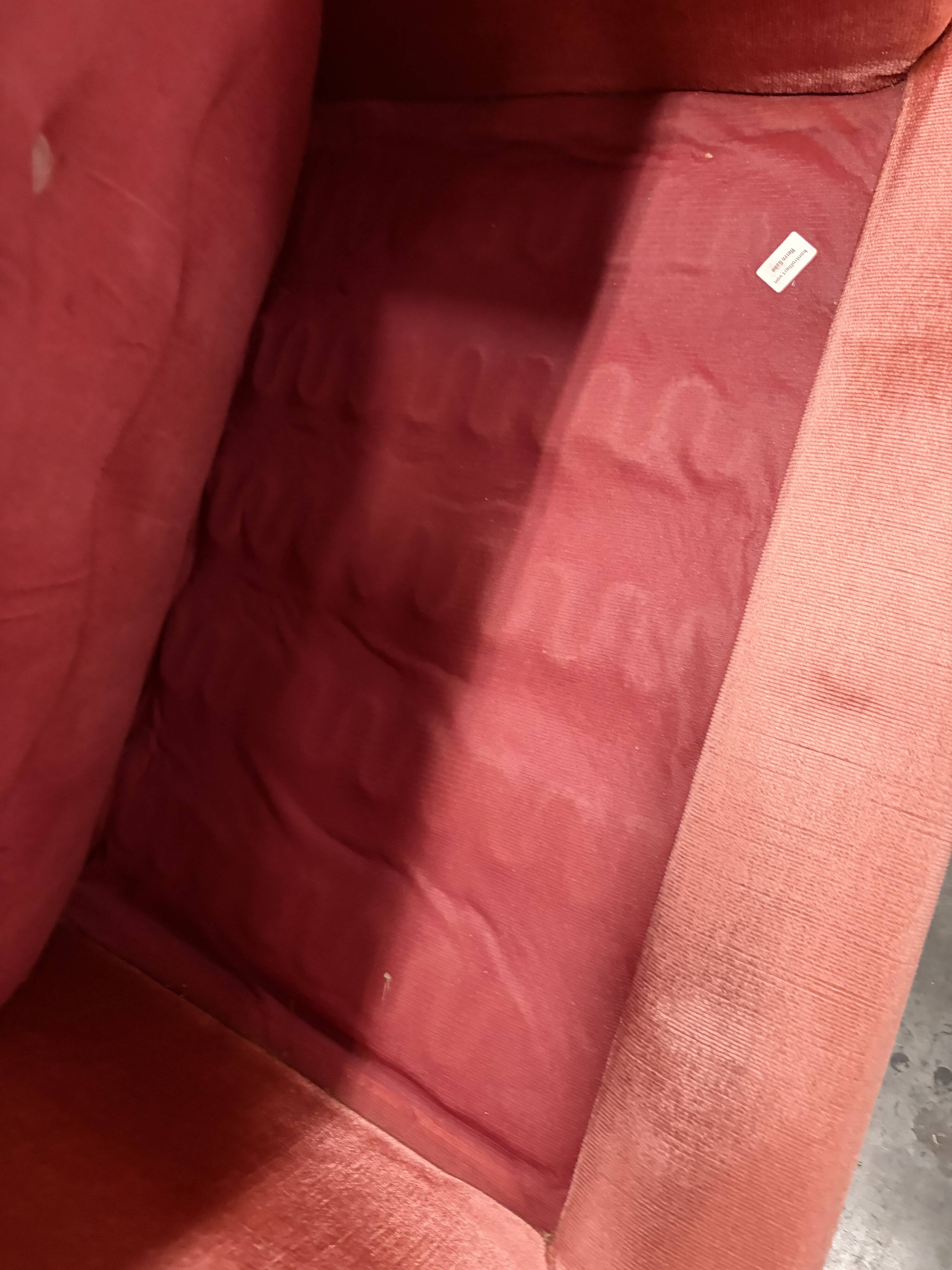 Fauteuil rose vintage