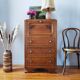 Commode chiffonnier art déco en chêne