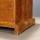 Antique Art Deco desk in walnut and walnut burl, 20th century