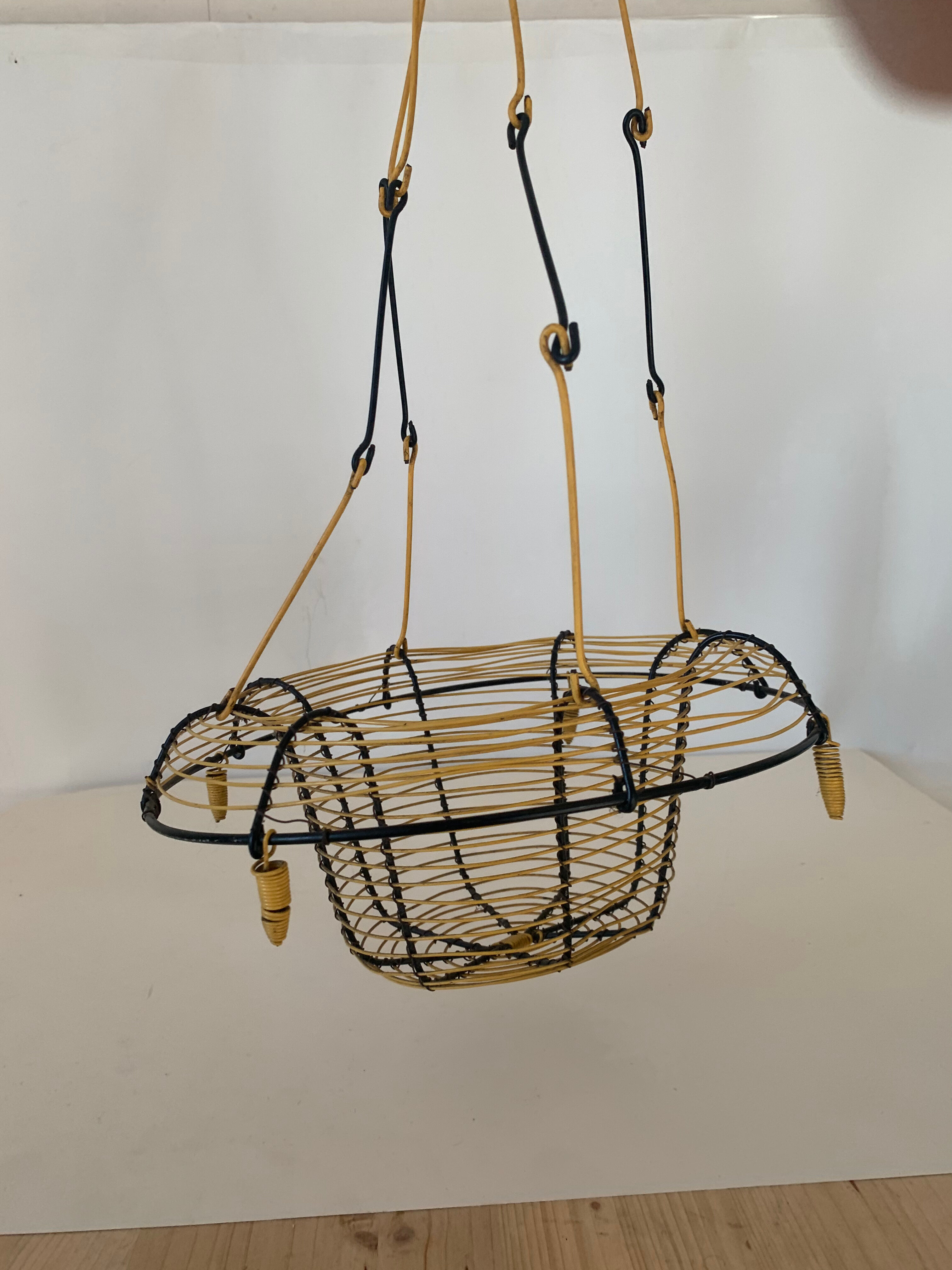 Vintage pendant plant holder