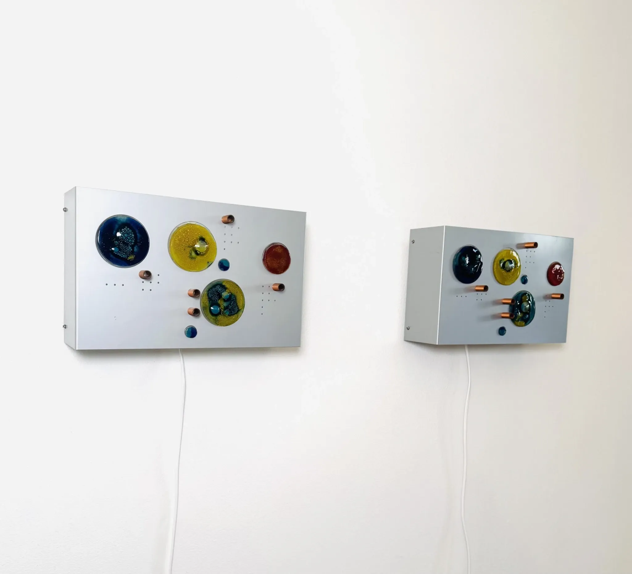 C-1701 Collage Wall Lamp By Willem Van Oyen For Raak Amsterdam, The Netherlands 1960S
