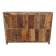 Old wooden cabinet. 8 doors.