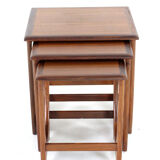 G-Plan Fresco nesting tables 'Dogmersfield' - teak mid century modern