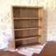 Antique wooden craft shelf