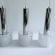 Vintage Kalmar Murano Glass Pendant Light