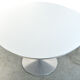 Round diningtable, “supercircular” by Piet Hein & Bruno Mathsson for Fritz Hansen, 1970s