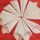 2 vintage plexiglass cornet wall lights 1970