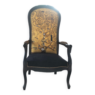Renovated Voltaire armchair