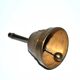 Sainte Agnès table bell in gilded bronze - Vintage bell service