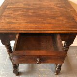 Old wooden side table