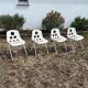 Chaises de jardin 70's