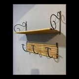 Coat rack shelves