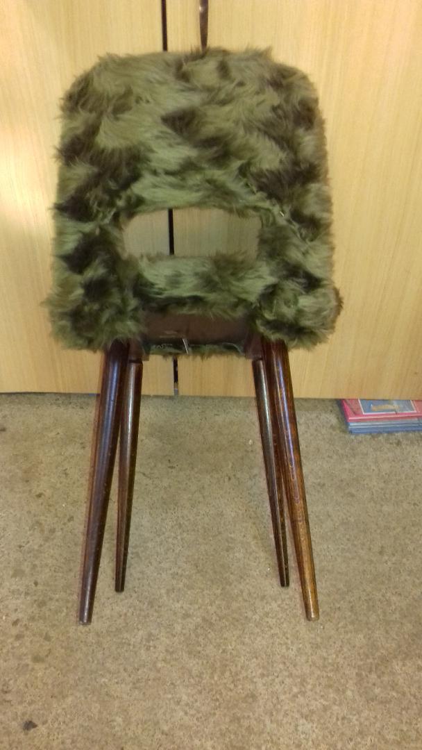 Green-haired chairs