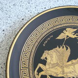 Greek plate decoration gold 24 carats