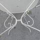 Antique garden furniture in full metal iron