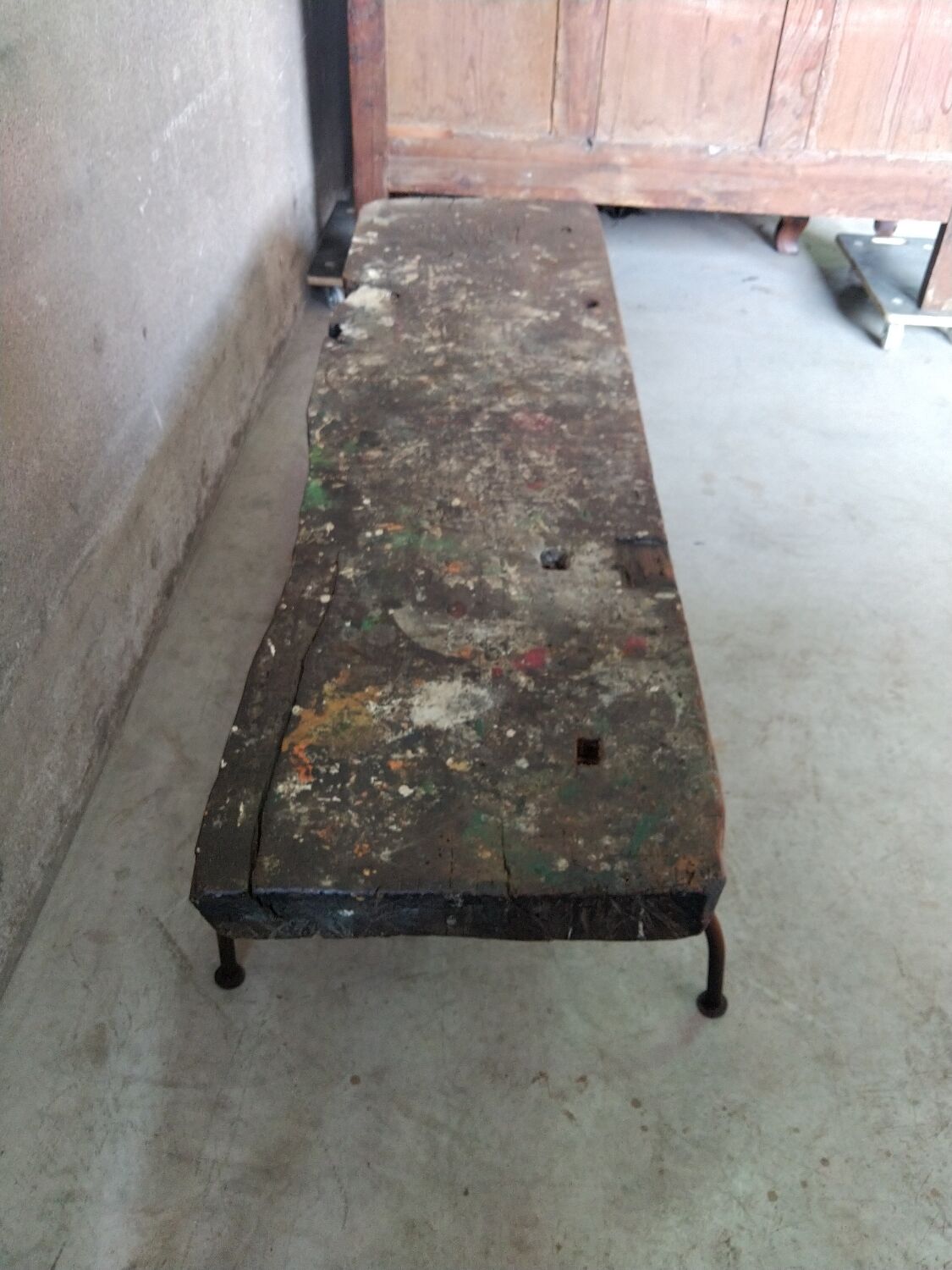 Brutalist bench