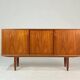 Buffet en teck Axel Christensen ACO design danois vintage des années 60