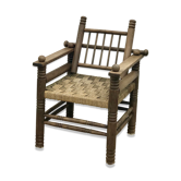 Fauteuil ancien corde